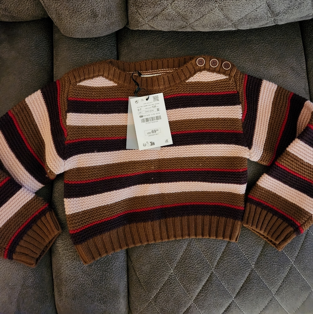 Nwt zara crop sweater